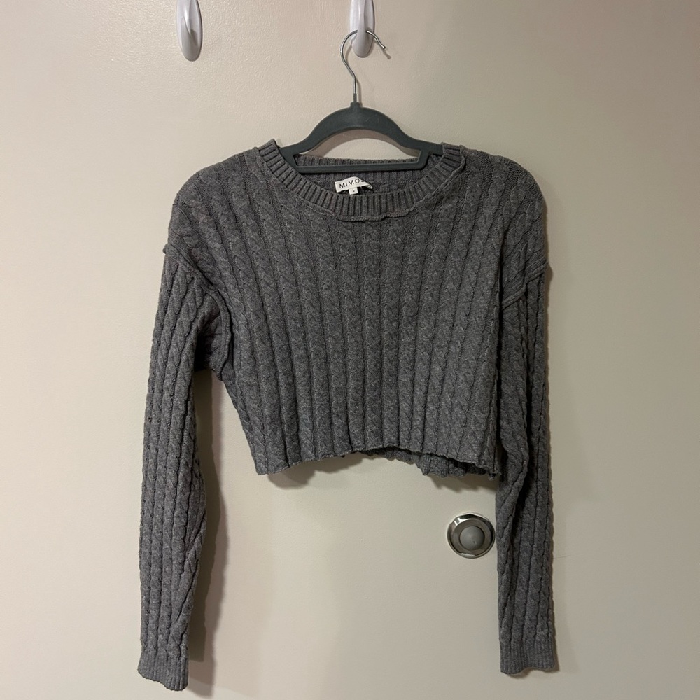 Apricot Lane Cropped Sweater
